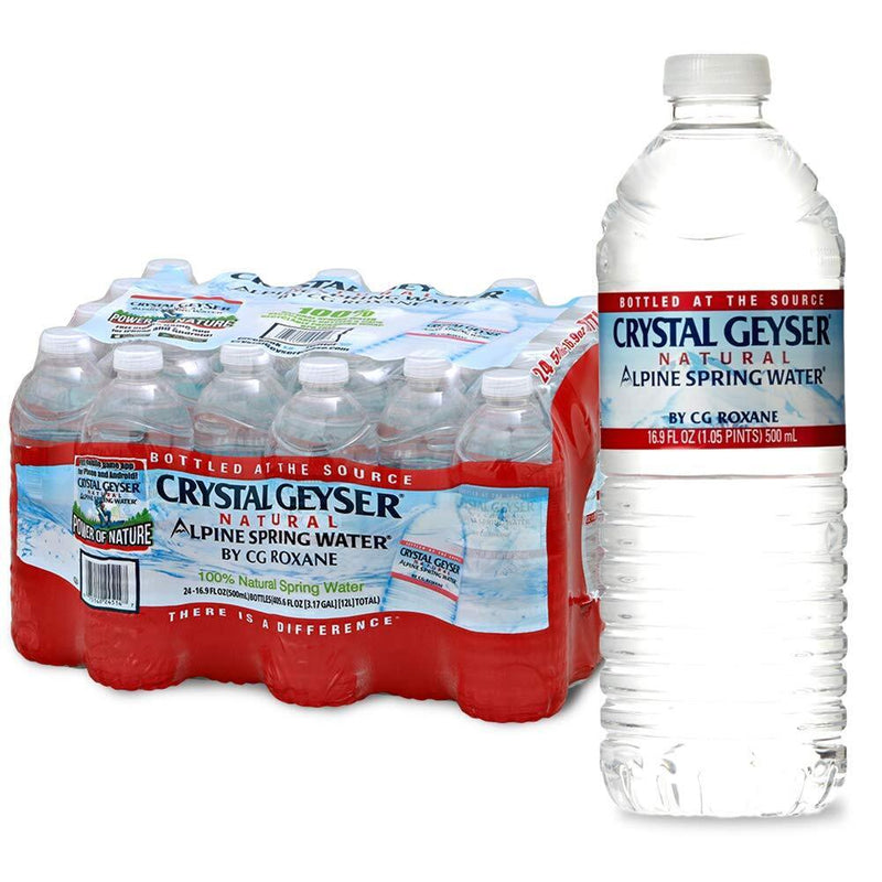 Crystal Geyser Spring Water 16.9OZ Case M