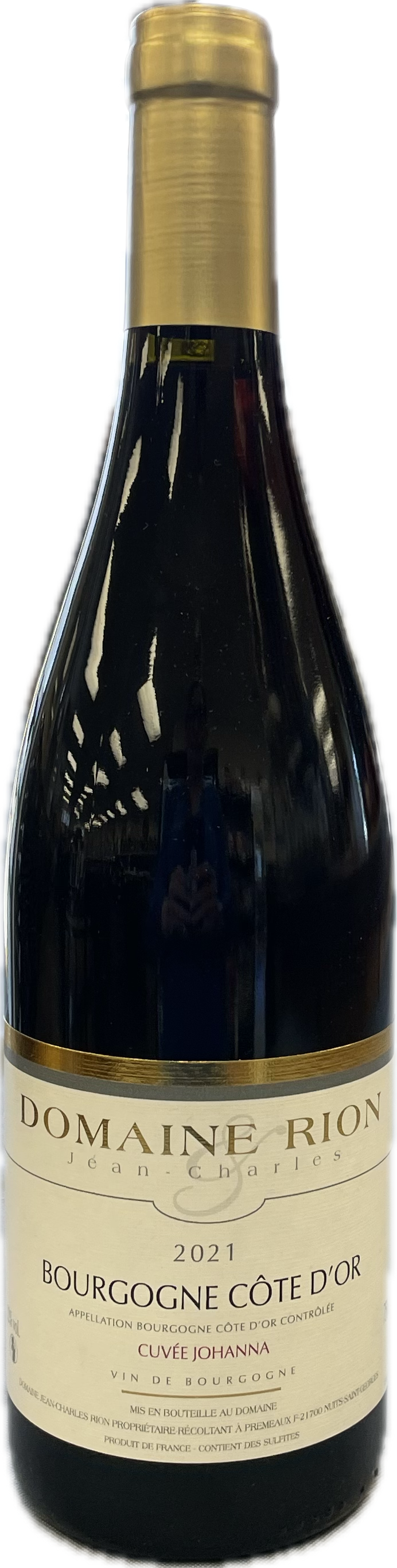 Domaine Rion 2021 Bourgogne Rouge 750ML V Elio's Wine Warehouse