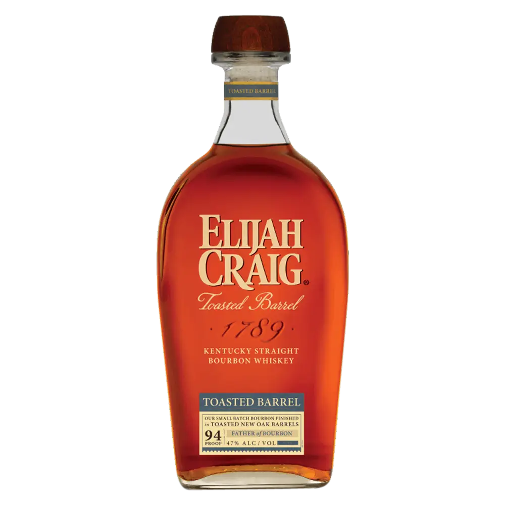 Elijah Craig Toasted Barrel Bourbon Whiskey 750ML G Elio's Wine Warehouse
