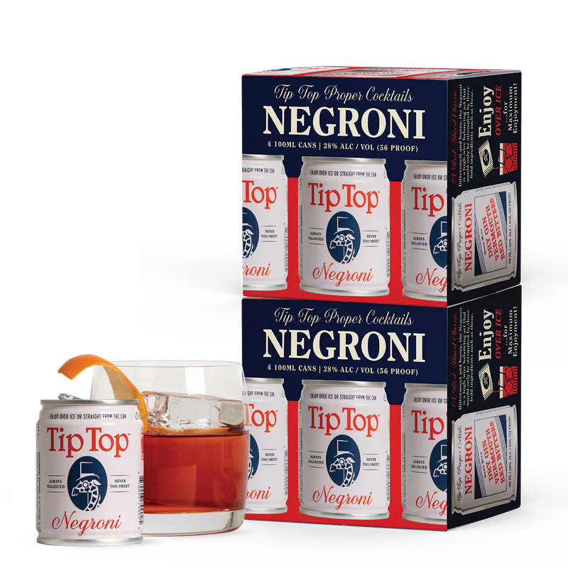Tip Top Negroni Cocktail 4PK 100ML UC