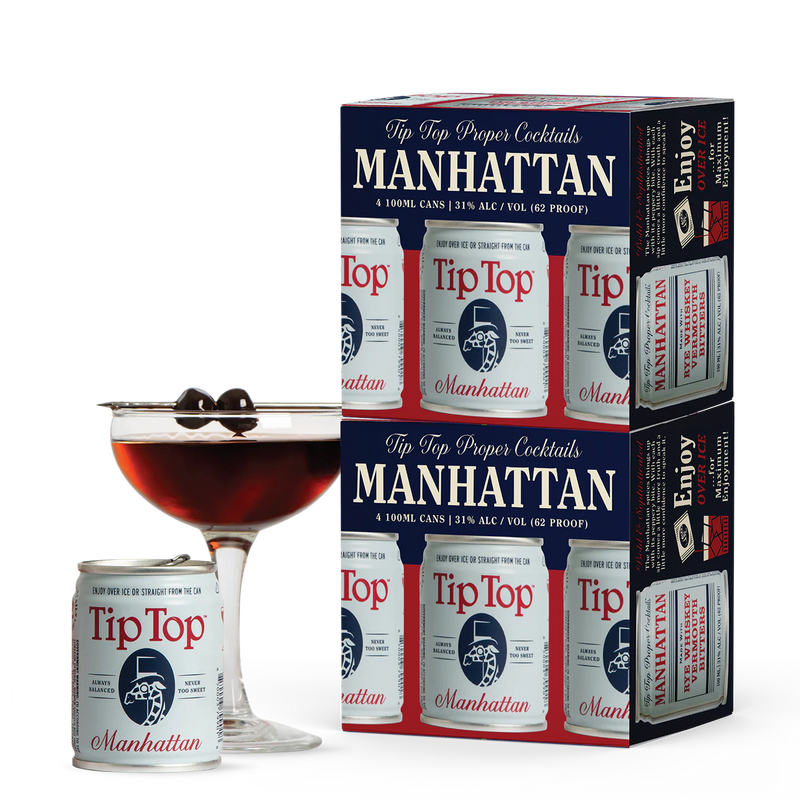 Tip Top Manhattan 4PK 100ML UC