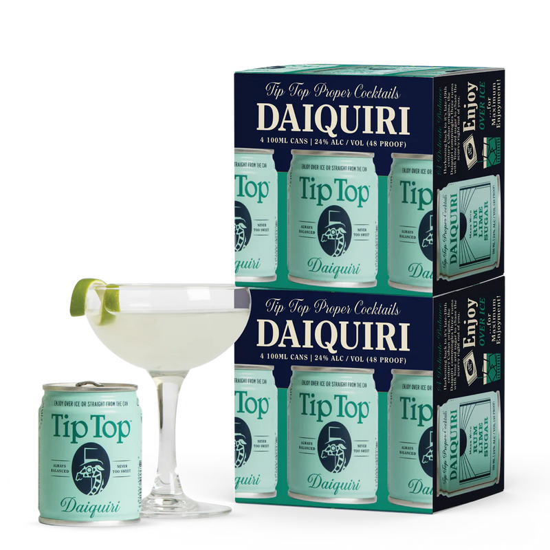 Tip Top Daiquiri Cocktail 4PK 100ML U