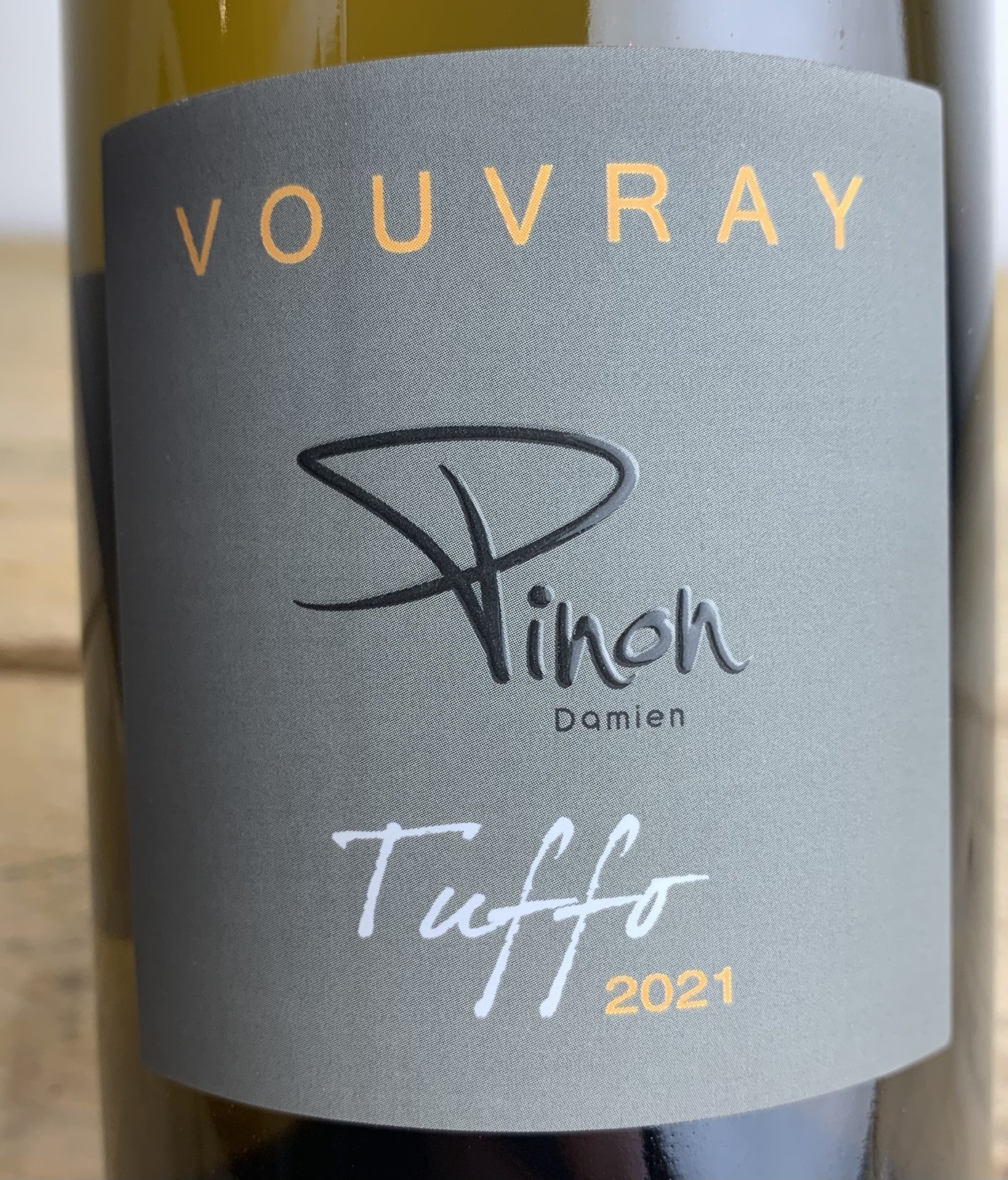 Pinon Damien Vouvray Tuffo 750ML V Elio's Wine Warehouse