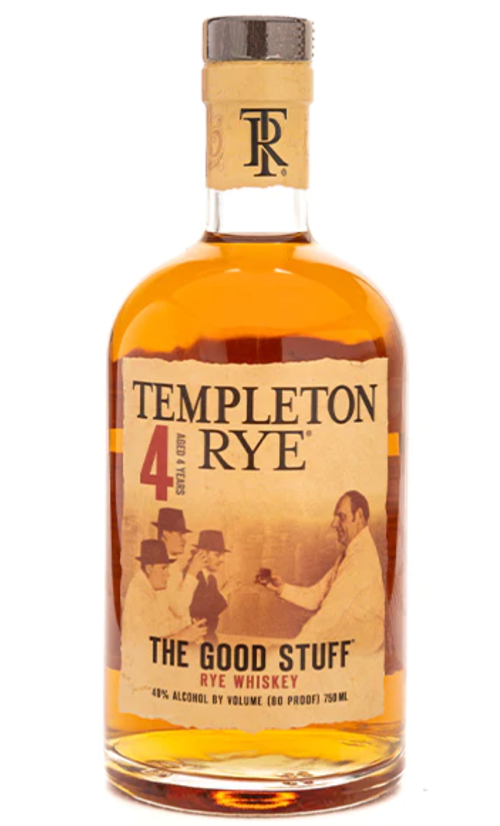 Templeton The Good Stuff Rye Whiskey Liter R