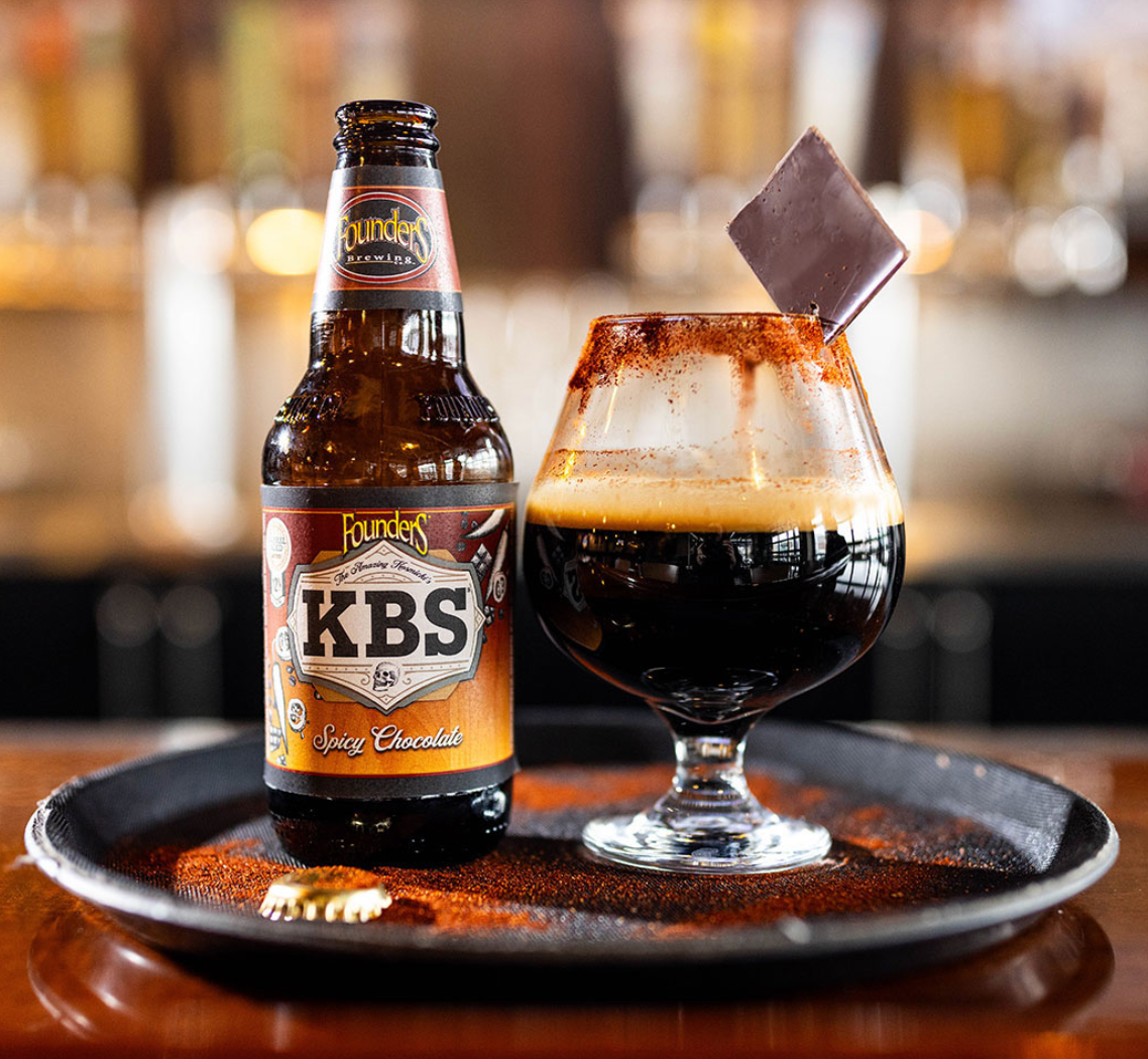 Founders KBS Spicy Chocolate 12OZ SINGLE SE Elio's Wine Warehouse