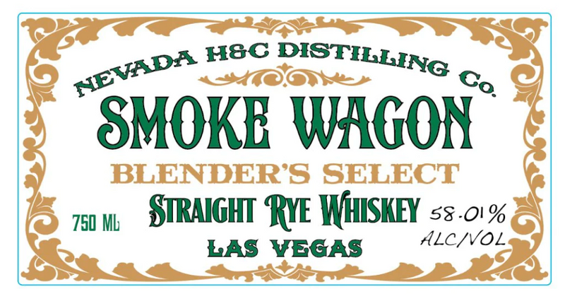Smoke Wagon Blender’s Select Rye Whiskey 750ML R