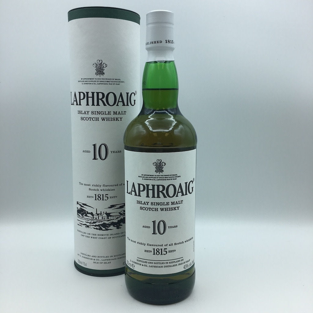 Laphroaig 10 Year Old Scotch Whiskey 750ml