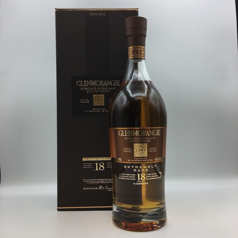 Glenmorangie 18YR  Extremely Rare Highland Scotch Whisky 750ML