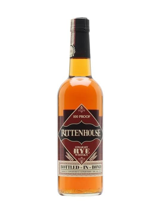 Rittenhouse Straight Rye Whisky 100 Proof 750ML G