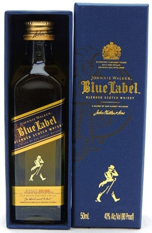Mini Johnnie Walker Blue Label Scotch Whisky 50ML G