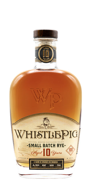 Whistlepig 10YR Straight Rye Whiskey 750ML