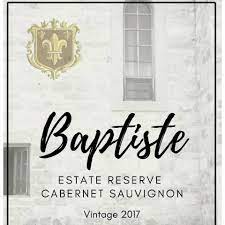 Baptiste Estate Reserve Cabernet Sauvignon 750ML N