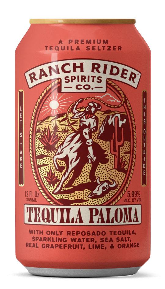 Ranch Rider Tequila Paloma Tequila Cocktail  4PK 12OZ R