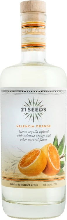 21 Seeds Valencia Orange Tequila 750ML