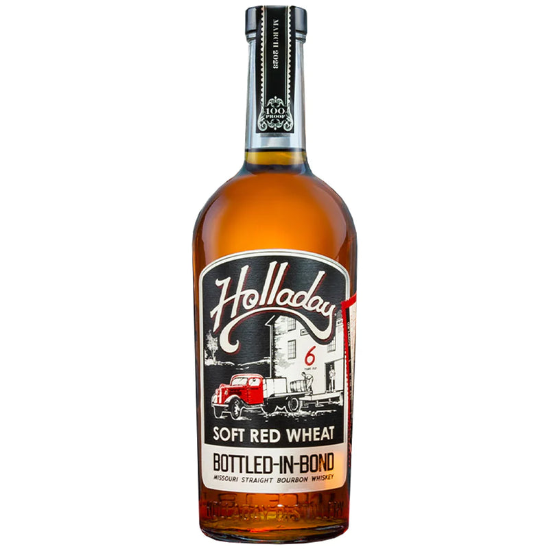 Holladay Soft Red Wheat Bottled in Bond Missouri Bourbon 750ML R