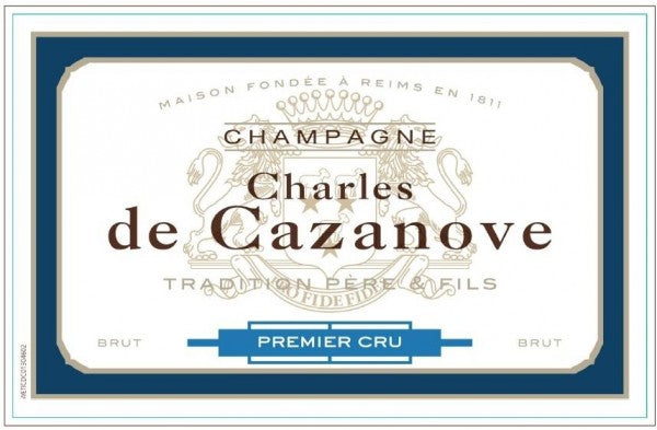 Charles de Cazanove Tete de Cuvee Champagne 750ML FdL