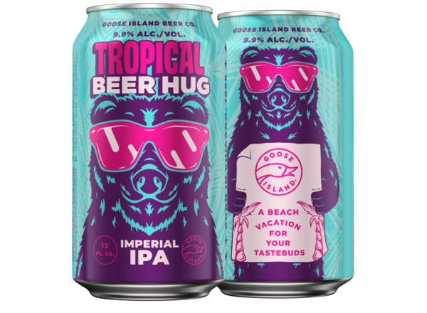 Goose Island Tropical Beer Hug Imperial IPA 19.2OZ SE