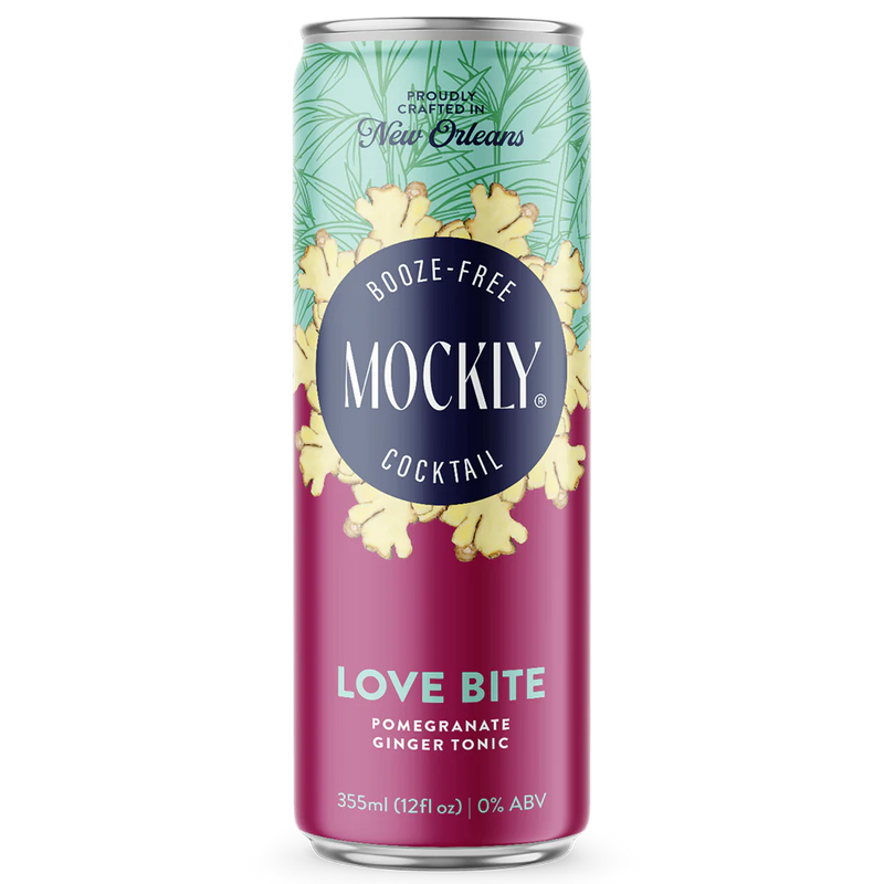 Mockly N/A Booze Free Love Bite Tonic  (blue) 4PK 12OZ C