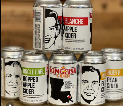 Kingfish Uncle Earl Hopped Apple Cider 12OZ BZ