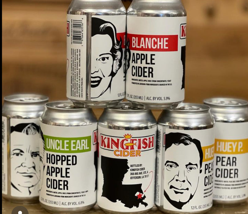 Kingfish Uncle Earl Hopped Apple Cider 12OZ BZ