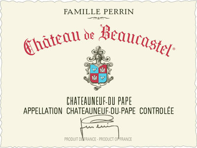 Chateau de Beaucastel Chateauneuf du Pape 750ML R