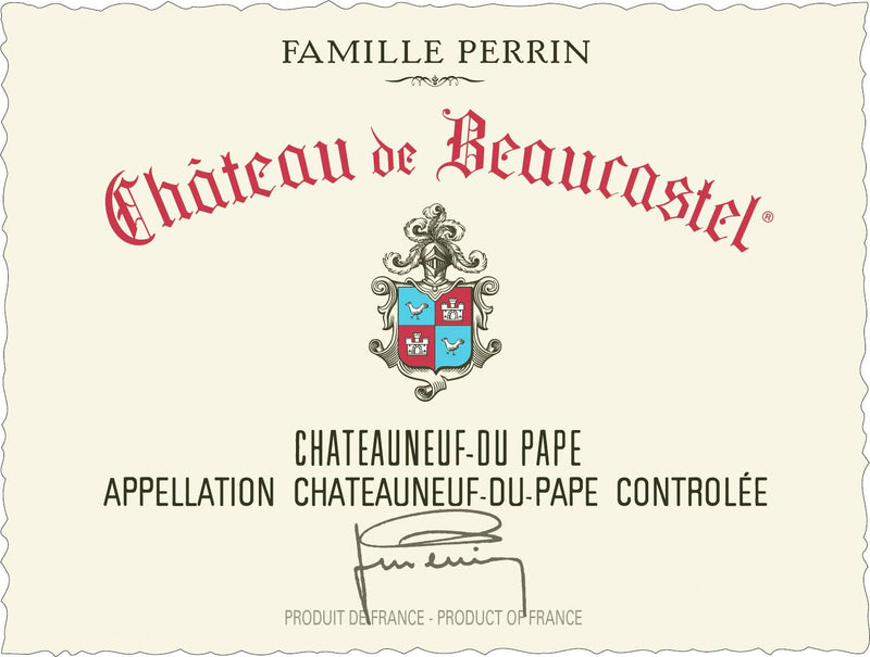Chateau de Beaucastel Chateauneuf du Pape 750ML R