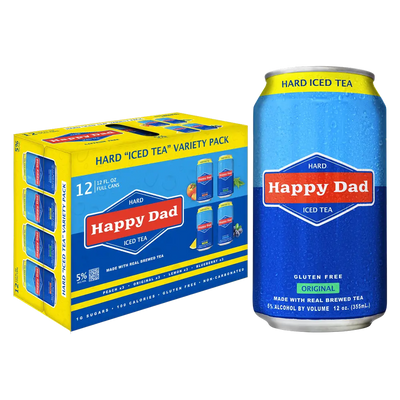 Happy Dad Hard Iced Tea Variety Pack 12PK 12OZ R