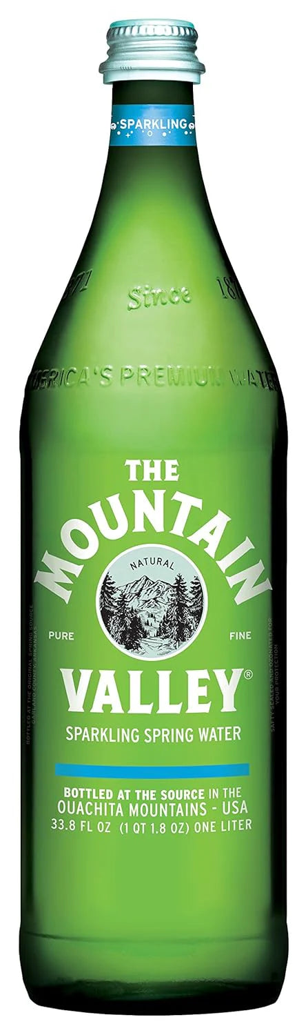 The Mountain Valley Sparkling Water Liter P