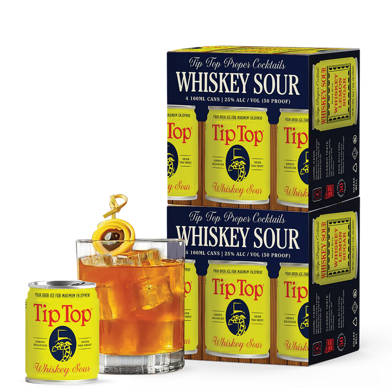Tip Top Whiskey Sour 4PK 100ML U