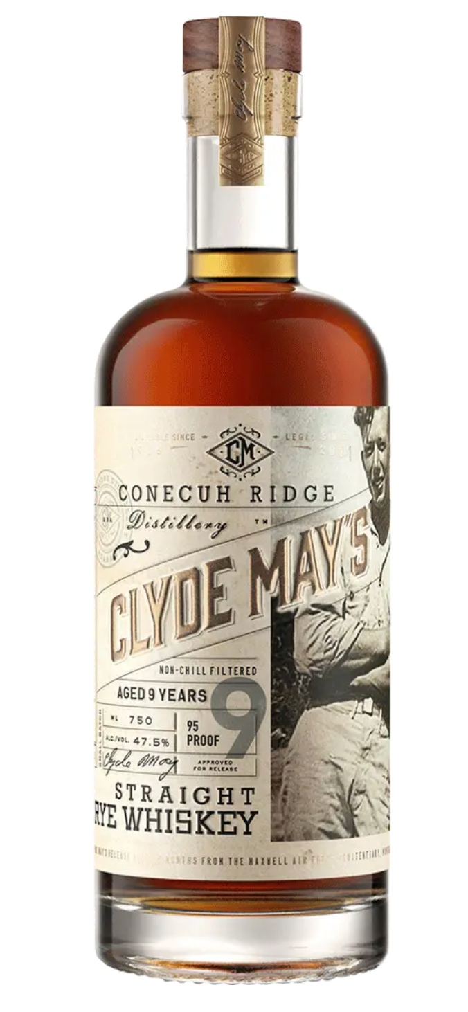 Clyde May’s 9YR Cask Straight Rye Whiskey 750ML R