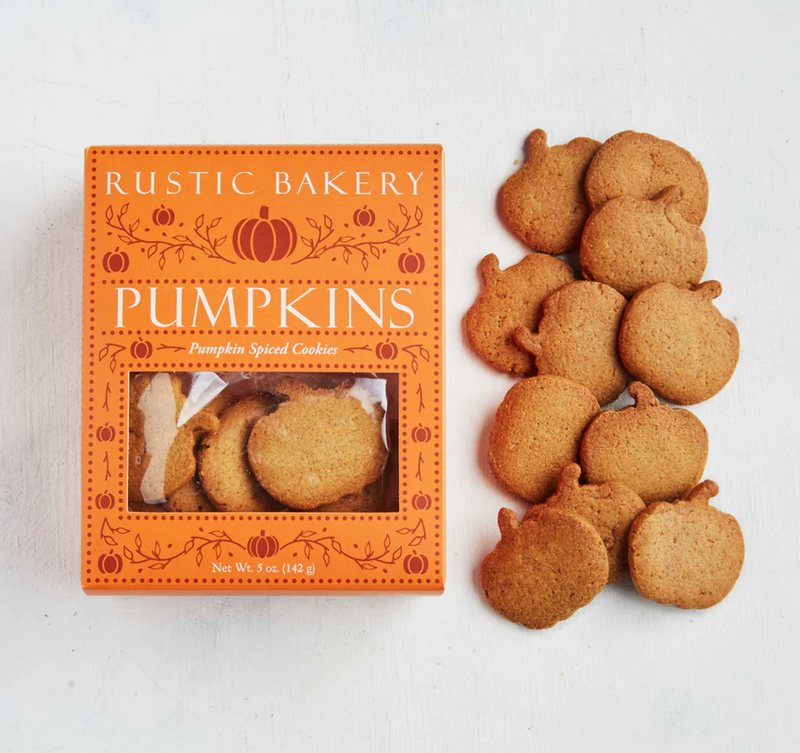 Rustic Bakery Pumpkins Spiced Cookies 5OZ