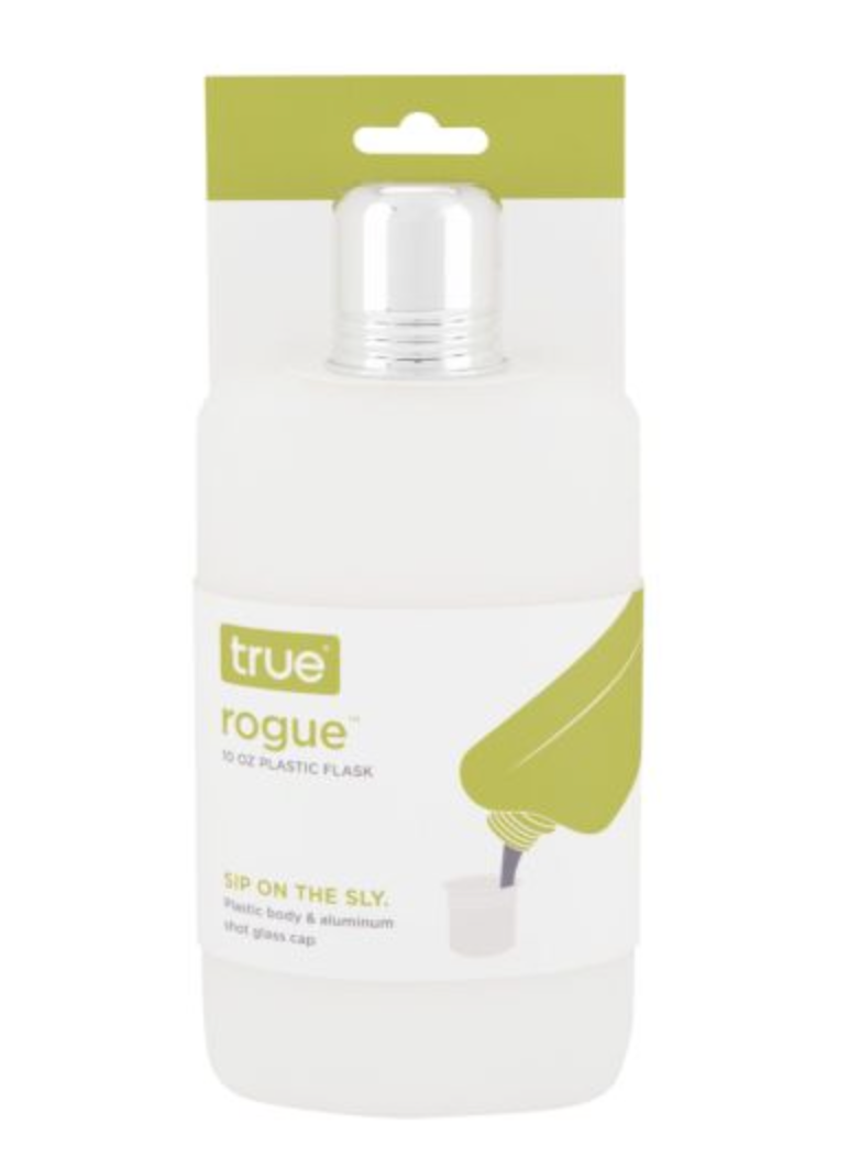 True 10OZ Plastic Flask T