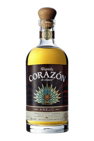 Corazon de Agave Tequila Anejo 750ML CC