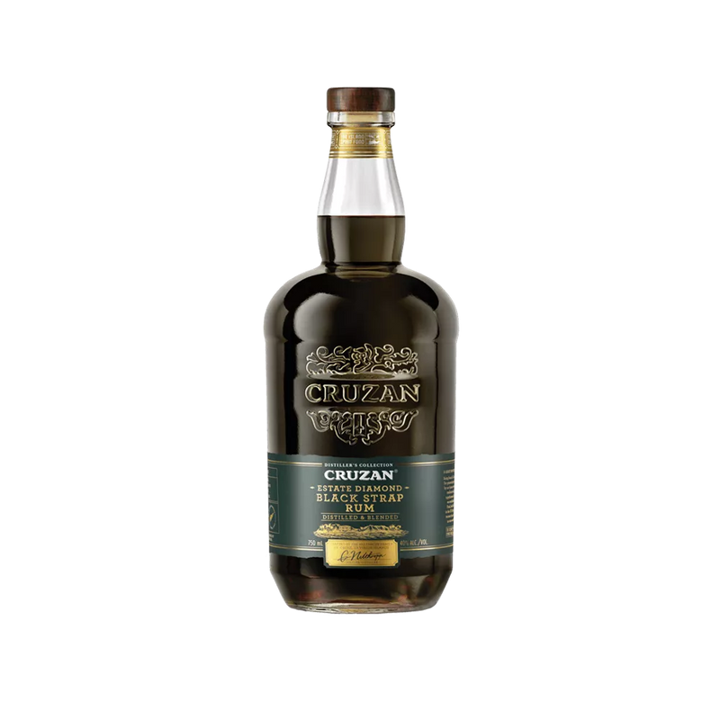 Cruzan Estate Diamond Black Strap Rum 750ML G