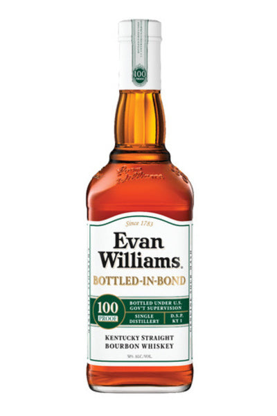 Evan Williams 100-Proof Bottled-in-Bond  Bourbon 750ML