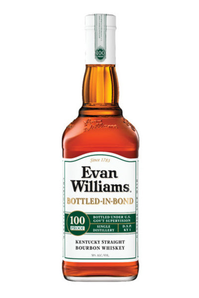 Evan Williams 100-Proof Bottled-in-Bond  Bourbon 750ML G