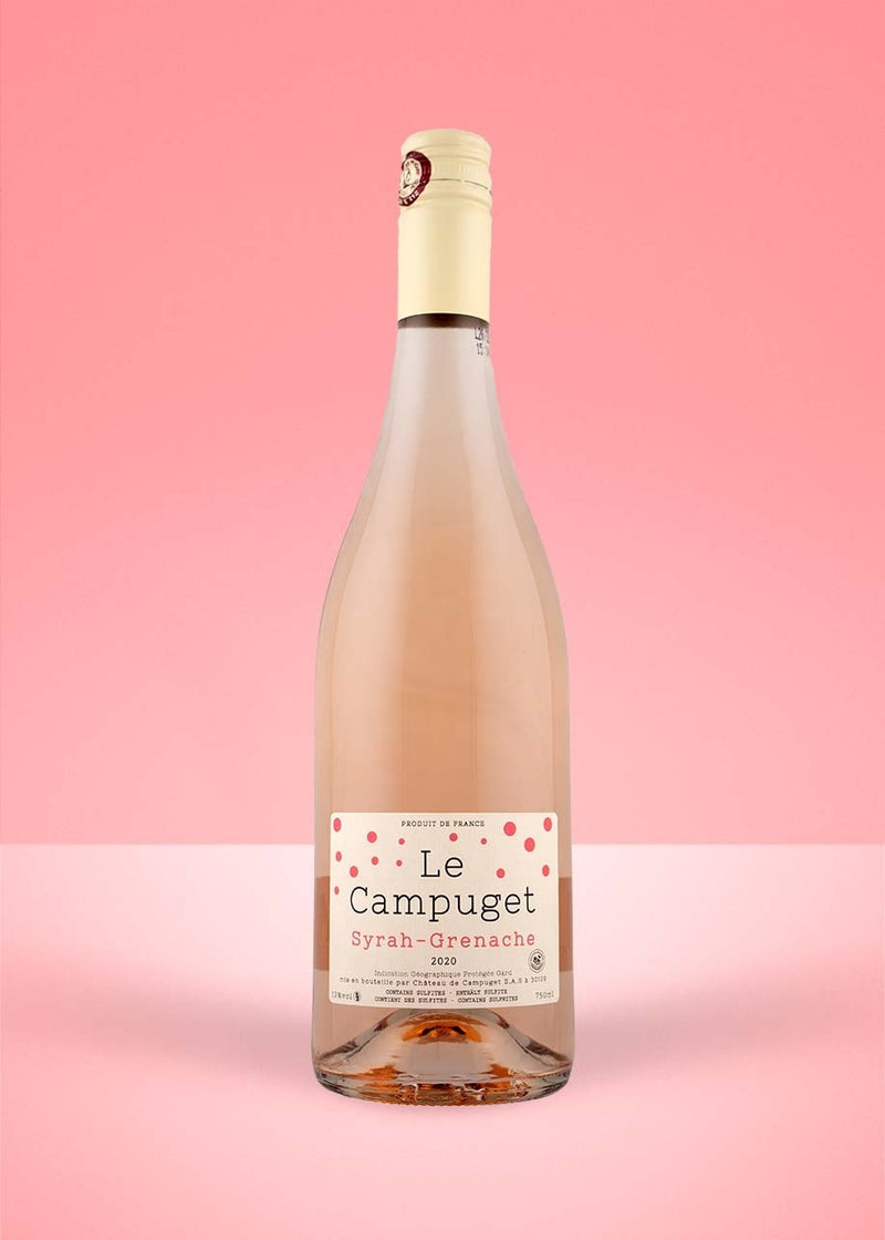 Le Campuget Syrah-Grenache Rose 750ML UC