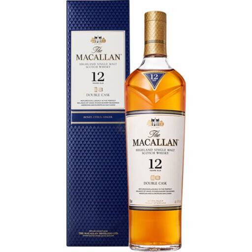 Mini Macallan 12YRS Double Cask Highland Single Malt Scotch Whisky 50ML R