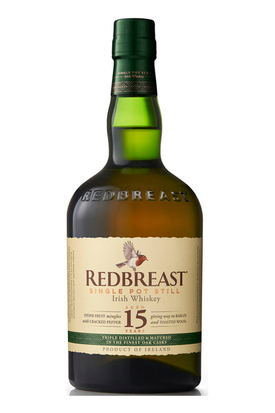 Redbreast Single Pot Still Irish Whiskey 15YR 750ML