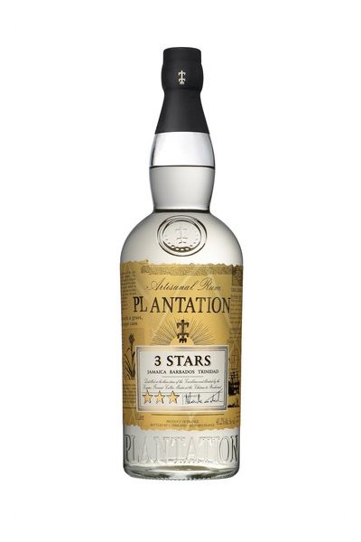 Plantation 3 Stars Silver Rum Liter WU