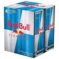 Red Bull Sugar Free 4PK 12OZ C