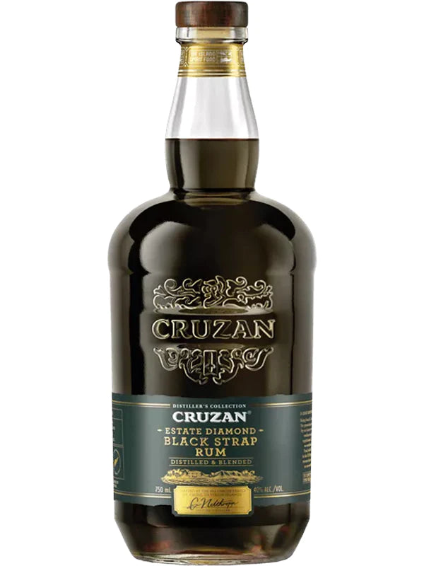 Cruzan Estate Diamond Black Strap Rum 750ML G