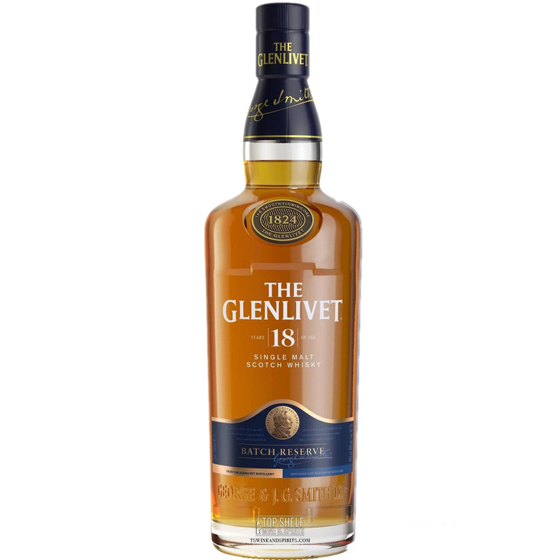 Glenlivet 18YR Single Malt Scotch Whisky 750ML