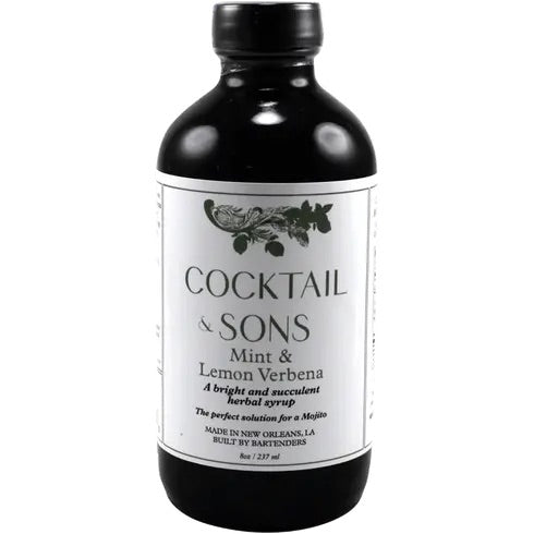 Cocktail & Sons Mint & Lemon Verbena 8OZ WU