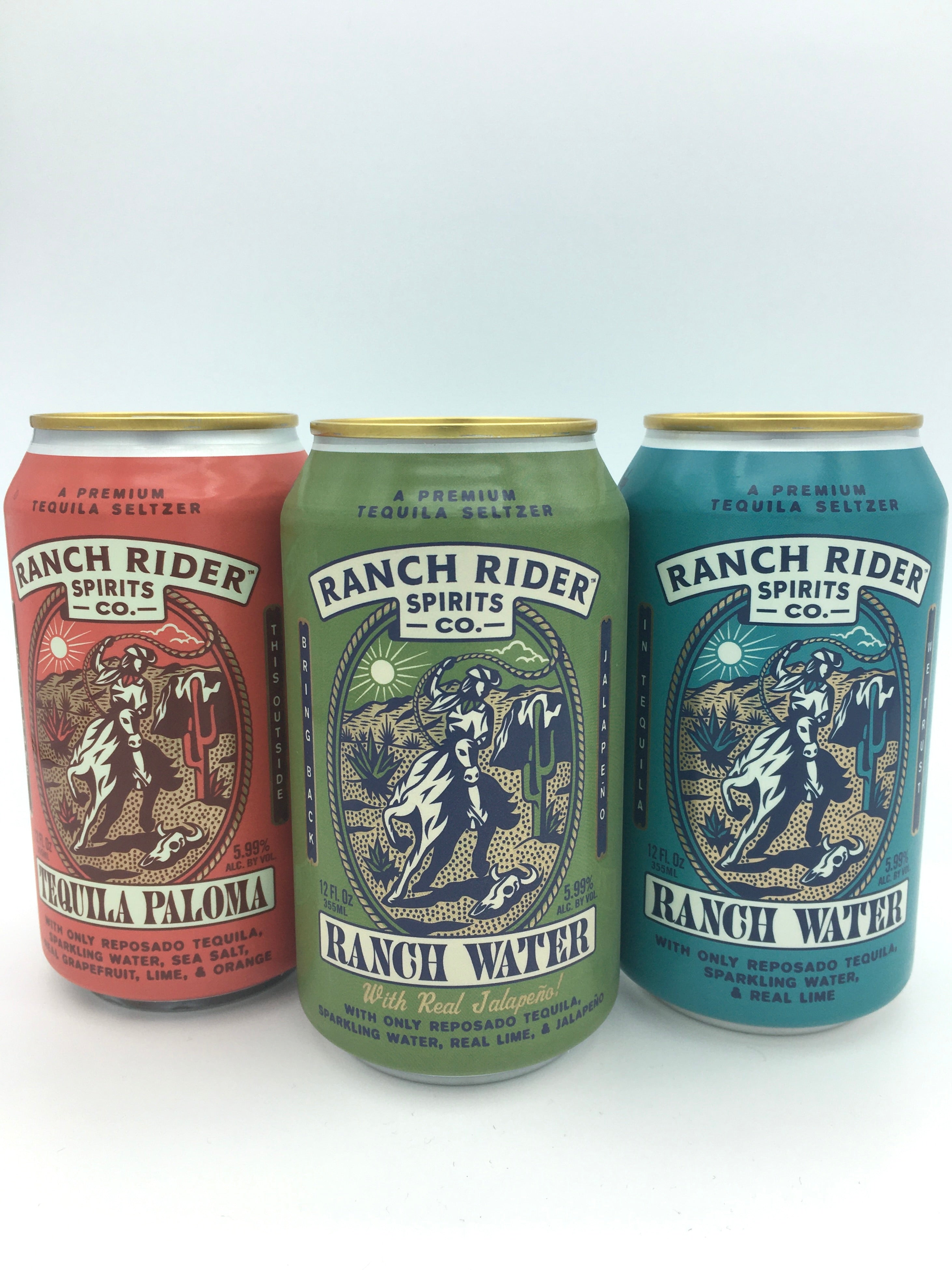 Ranch Rider Tequila Pack Variety 6PK 12OZ R – Elio's Wine Warehouse