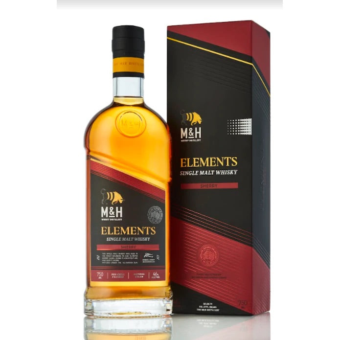 M&H Milk and Honey Elements Sherry Single Malt Whisky 750ML