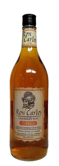 Ron Carlos 151 Rum Liter