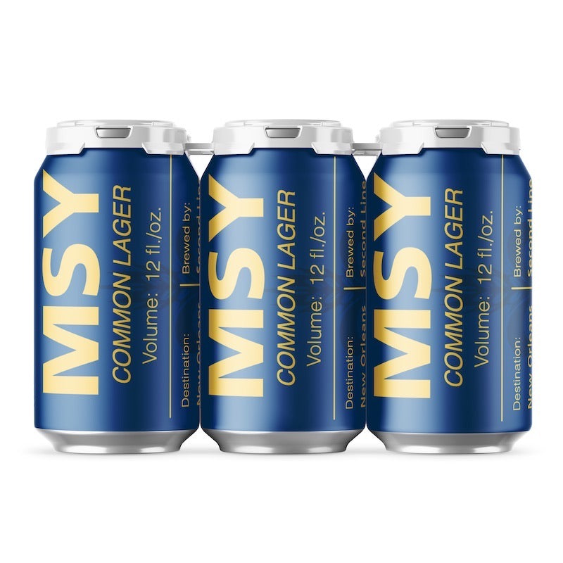Second Line MSY Common Lager 6PK 12OZ