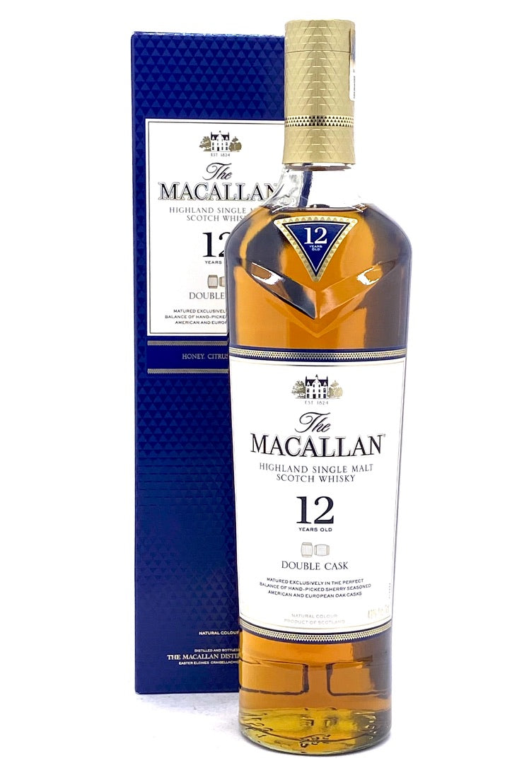 Macallan Double Cask Single Malt Scotch 12YRS 750ML R
