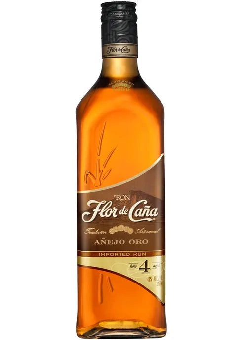 Flor de Cana 4YR Gold Rum Liter R
